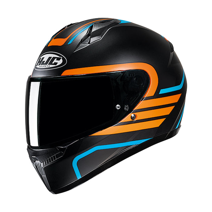 HJC C10 Lito Helmet in Blue Orange or Blue - C10L....