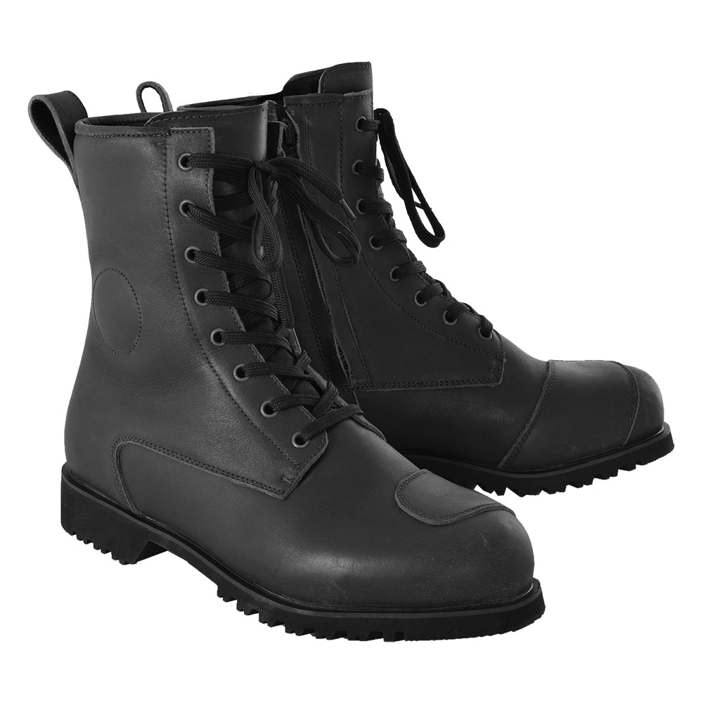 Oxford Merton Men's Waterproof Boots in Dark Brown or Black - BM23010..