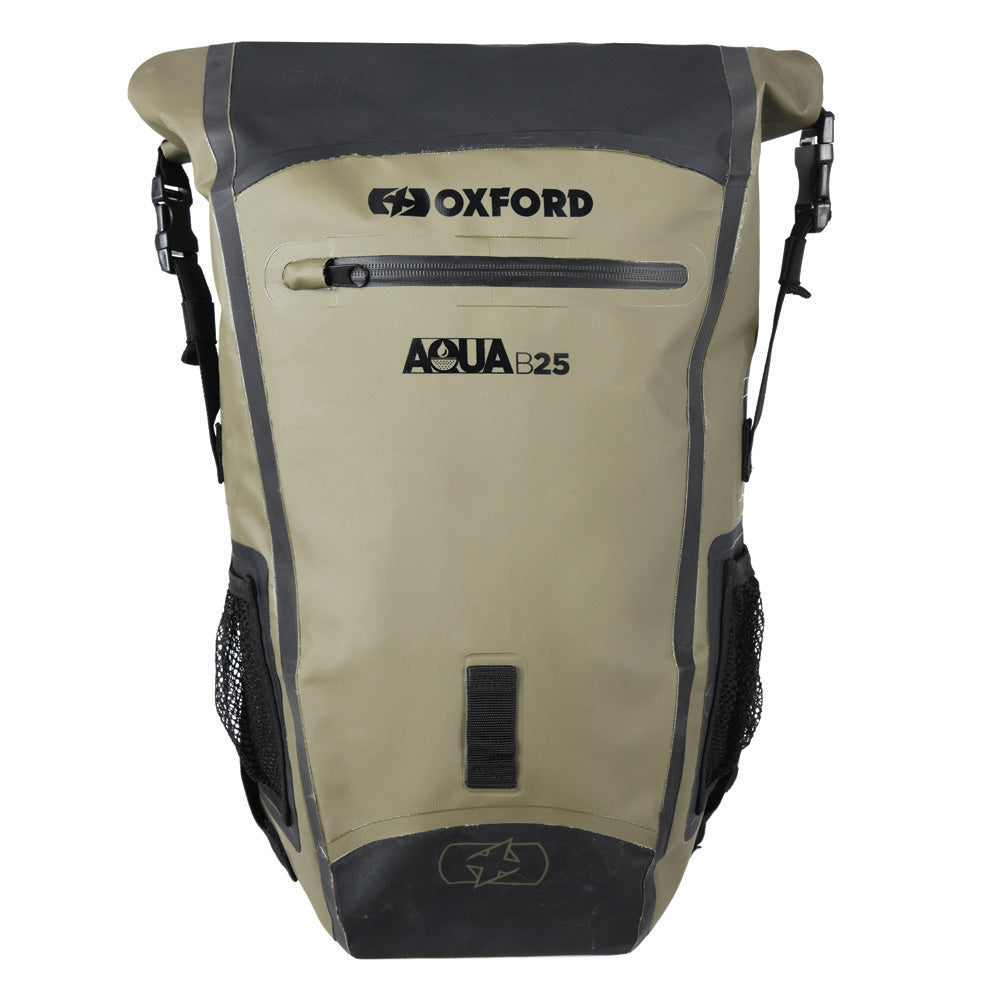 Oxford AQUA B-25 HYDRO BACKPACK - KHAKI/BLACK