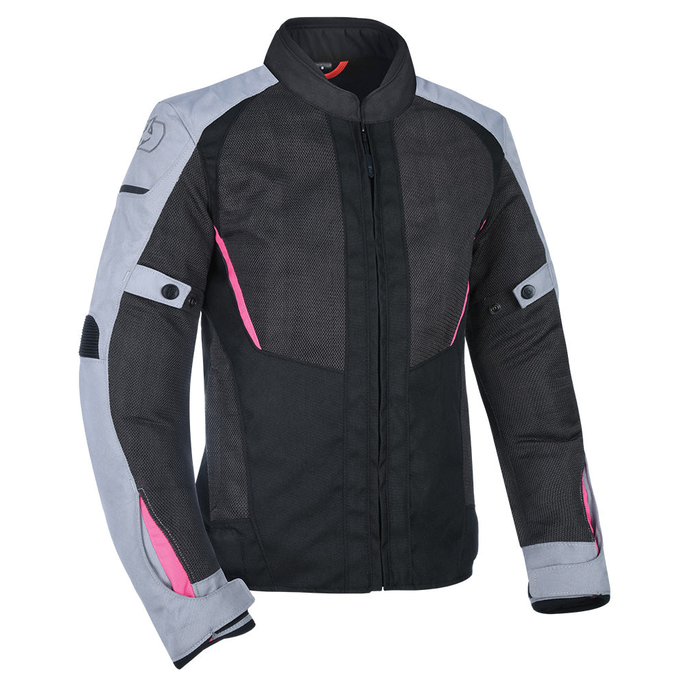 Oxford Iota 1.0 Air Women's Jacket in Black/Grey/Pink, Stealth Black or Khaki - TW19320..