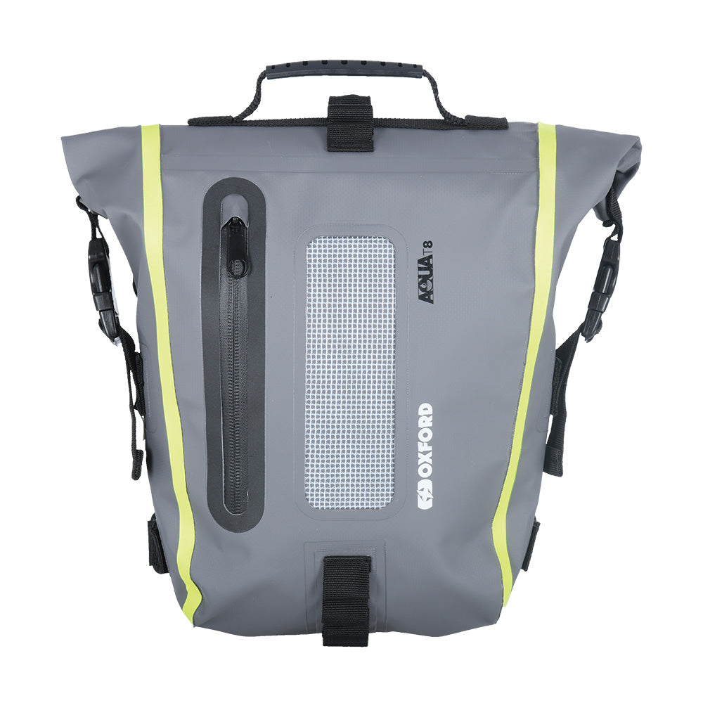 Oxford AQUA T8 TAIL BAG in Black, Khaki/Black or Black/Grey/Fluo - OL45..