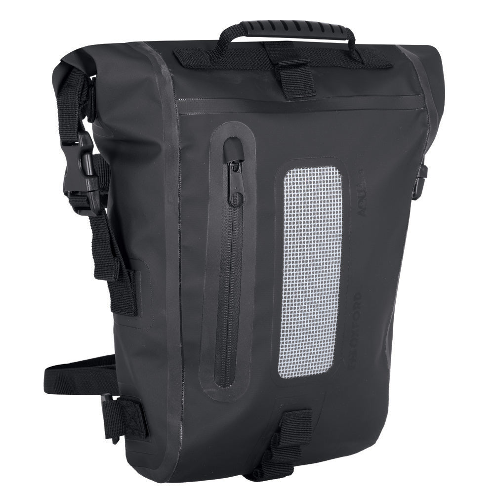 Oxford AQUA T8 TAIL BAG in Black, Khaki/Black or Black/Grey/Fluo - OL45..