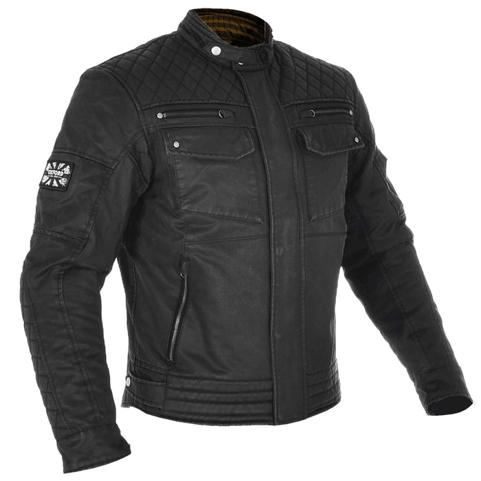 Oxford Hardy Wax Jacket Black