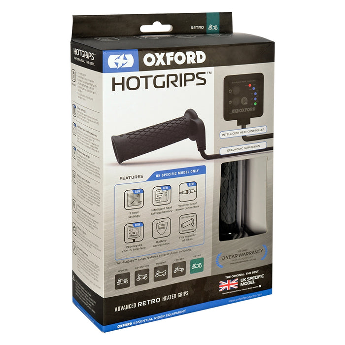 Oxford Hotgrips Premium Retro UK SPECIFIC - EL693UK...