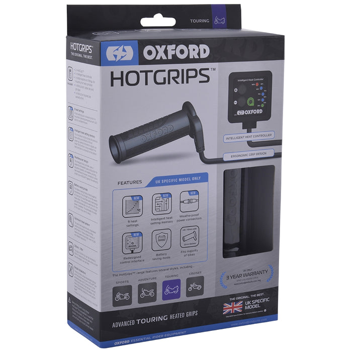 Oxford Hotgrips Advanced Touring UK SPECIFIC - EL691UK..