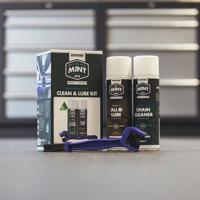 Oxford Mint Motorcycle Chain & Lube Kit - OC500..