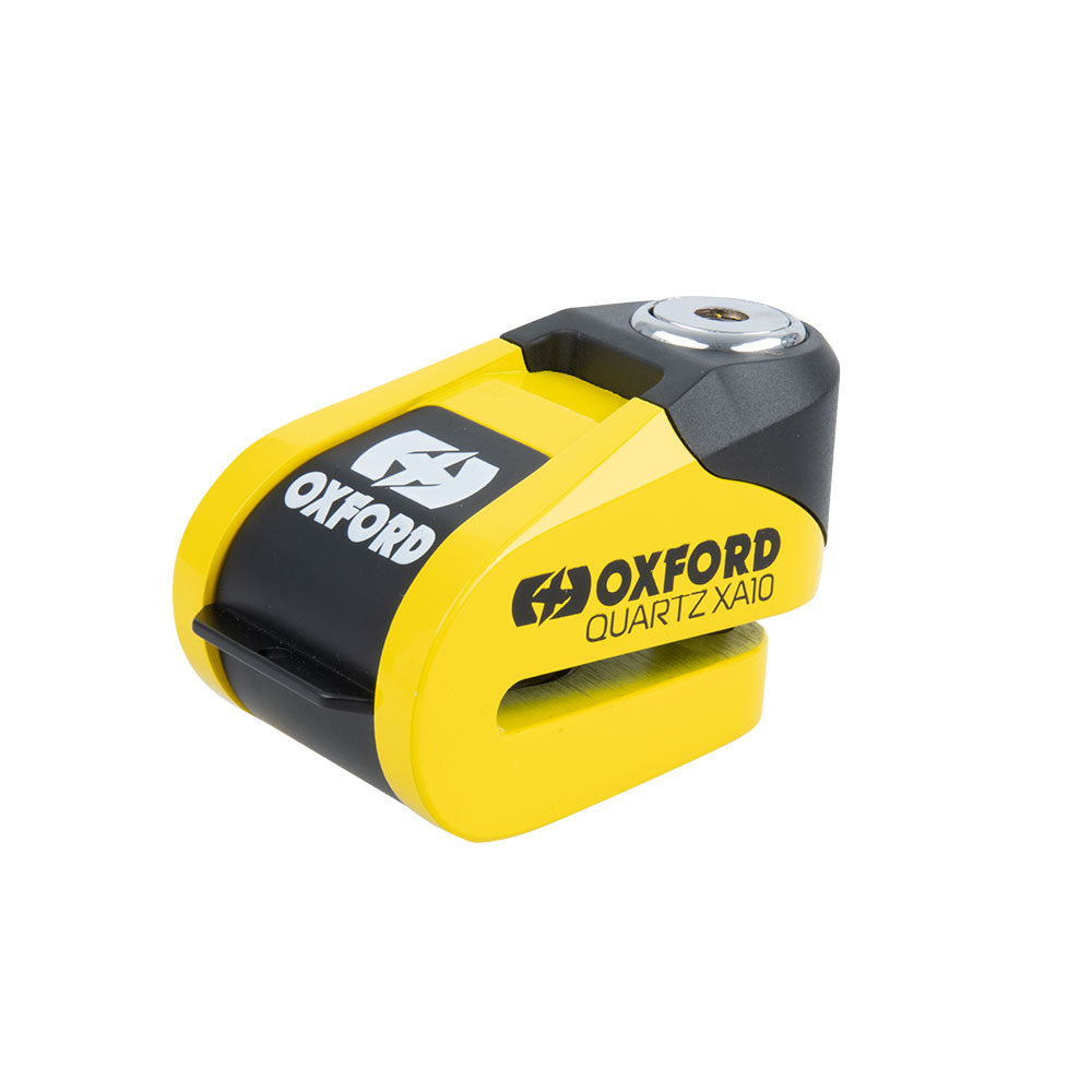 Oxford Quartz XA10 Alarm Disc Lock Yellow/Black - LK216...