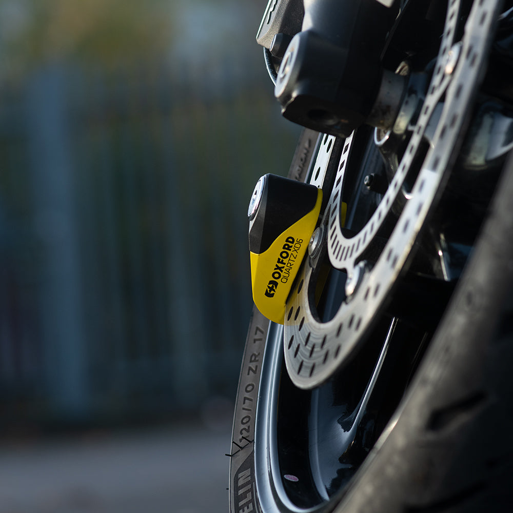 Oxford Quartz XD10 Disc Lock Yellow - LK209..